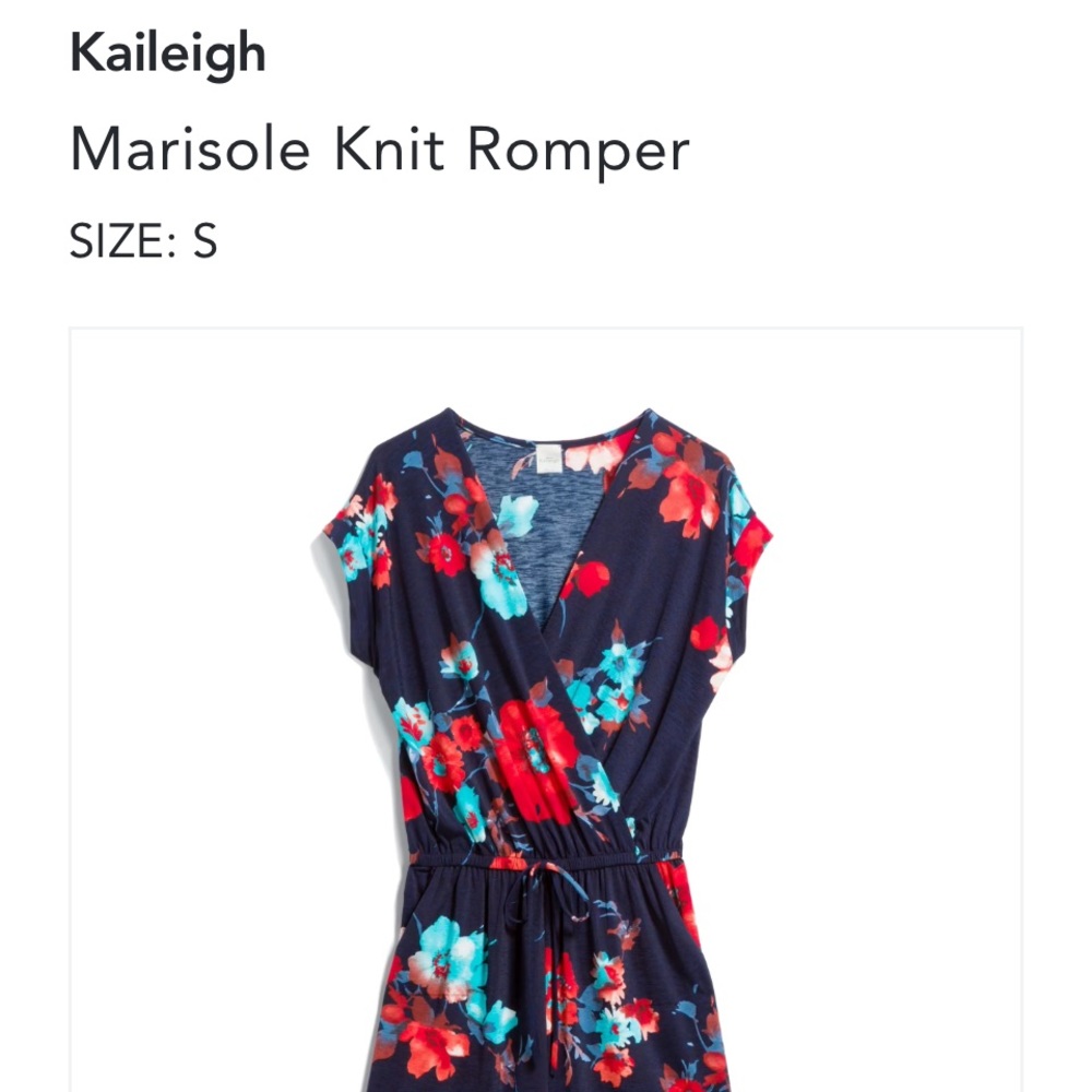 Kaileigh Knit Romper - Small